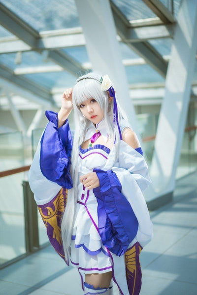 Re:Zero Emilia Cosplay Dress SD00577