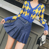 Korean Blue Denim Skirt Short Pants SD01487