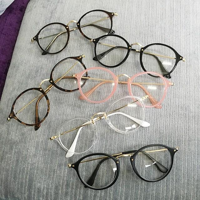 Cute Harajuku Color Frame Glasses SD01652