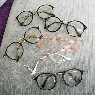 Cute Harajuku Color Frame Glasses SD01652