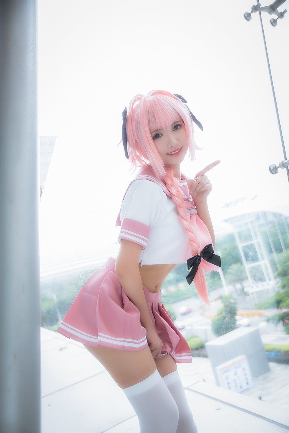 Fate/Grand Order Rider of Black Astolfo School Uniform SD00495