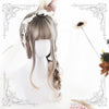 Harajuku lolita grey blond long wig SD01050