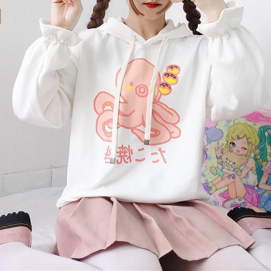 Takoyaki Octopus Hoodie Sweater SD00233