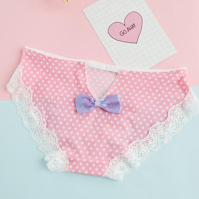 Japanese Kawaii Bow Lace Underwear SD02389