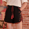 Sakura Embroidered Short Pants SD01913