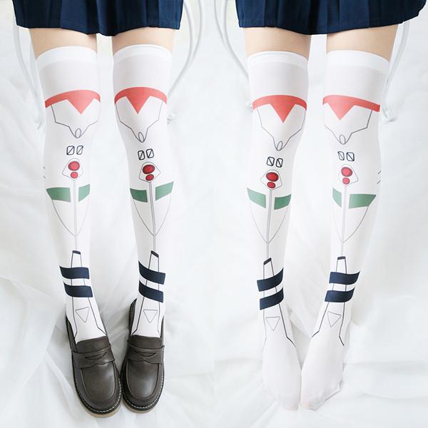 Japanese Neon Genesis Evangelion Knee Socks Tights SD02375