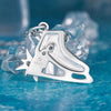 Yuri on Ice Anime Ice Skates Silver Pendant Necklace SD01180