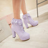 Lolita Lace High-Heeled Shoe SD00061