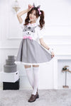 Japanese Neko Atsume Maid Cosplay Dress SD00774