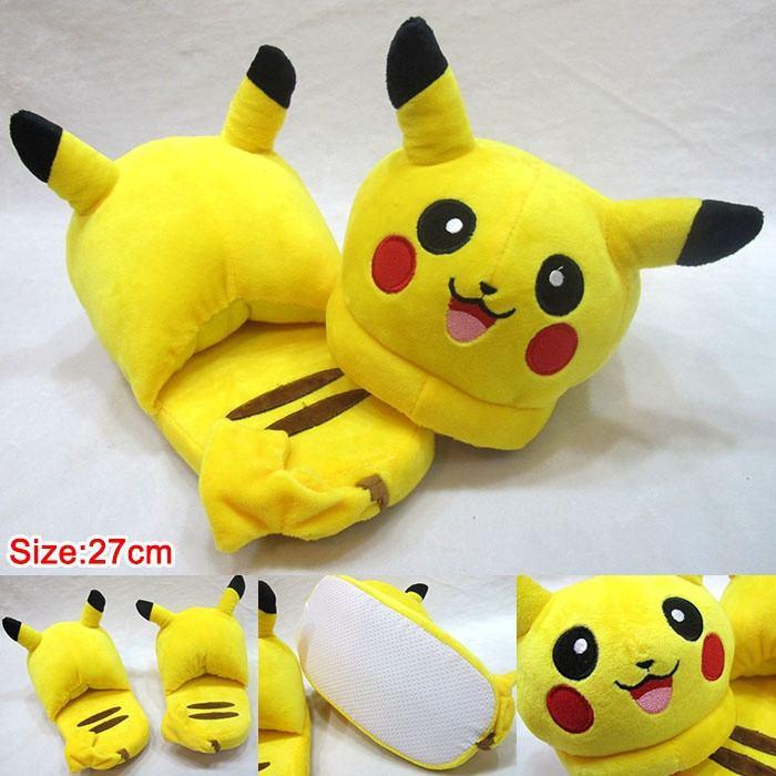 Japanese Anime Pikachu Pokémon Slippers Shoes SD00694