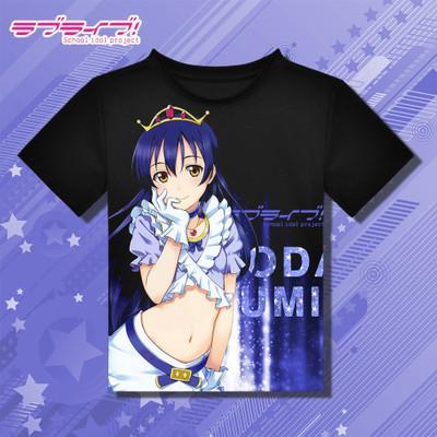 Anime Love Live Printed Black T-Shirt SD02053