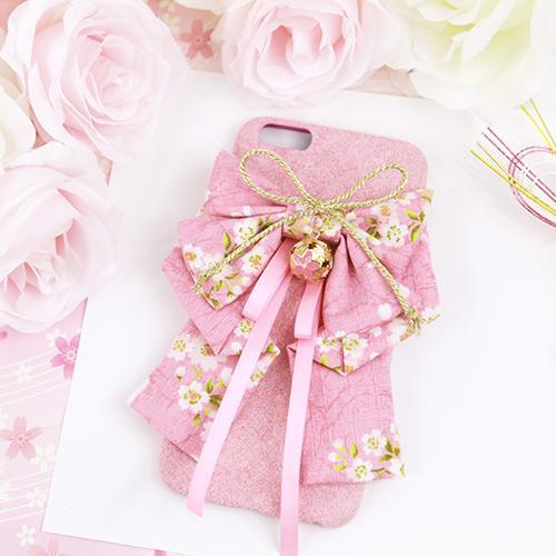 Cute Kimono Bow Fur Ball Phone Case SD00739