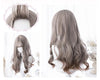 Grey Gradient Curly Long Wig SD00180