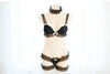 Japanese Sexy Bow Mesh 2 Piece Lingerie Set SD00994