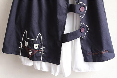 Japanese Harauku Summer Bandit Thief Cat Skirt SD01706