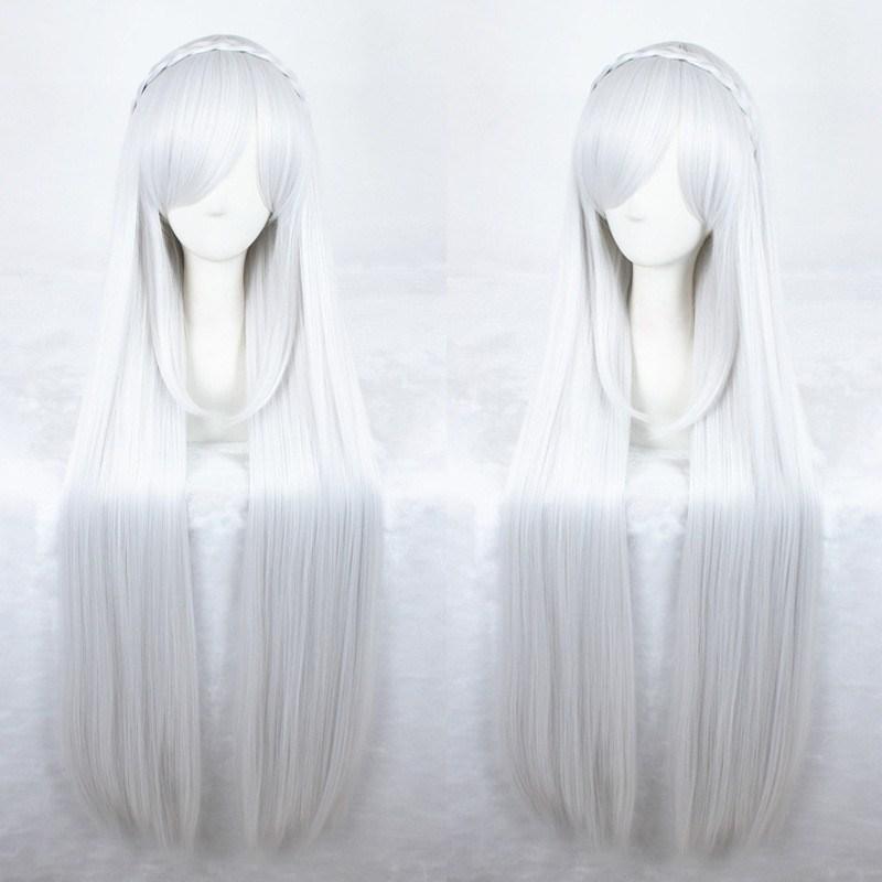 Re:Zero Emilia White Silver Wig SD00578
