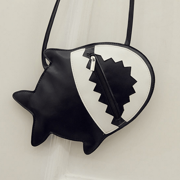 Cartoon Shark Crossbody Bag SD01468