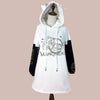 Mahoneko Cat Ears Hoodie Sweater Dress SD00371