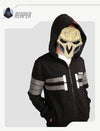 Overwatch Reaper death is every were zipper hoodie sweater SD01110