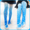 Japanese blue stars pantyhose SD00953