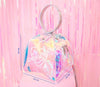 Japanese harajuku transparent holographic hand bag SD00787