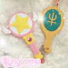 Cardcaptor Sakura Star Staff and Neptune Mirror Make-up Mirror Sticks SD01686