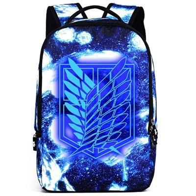 Attack on Titans Anime Galaxy Glow in the Dark Backpack Ver.1 SD00790