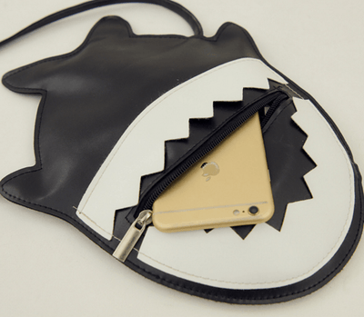 Cartoon Shark Crossbody Bag SD01468