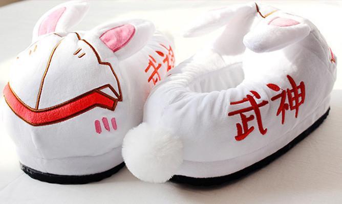 Overwatch Genji Bunny Warm Slippers Shoes SD02122