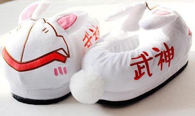 Overwatch Genji Bunny Warm Slippers Shoes SD02122