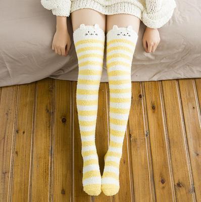 Cute Warm Woolen Animal Faced Stockings SD01865