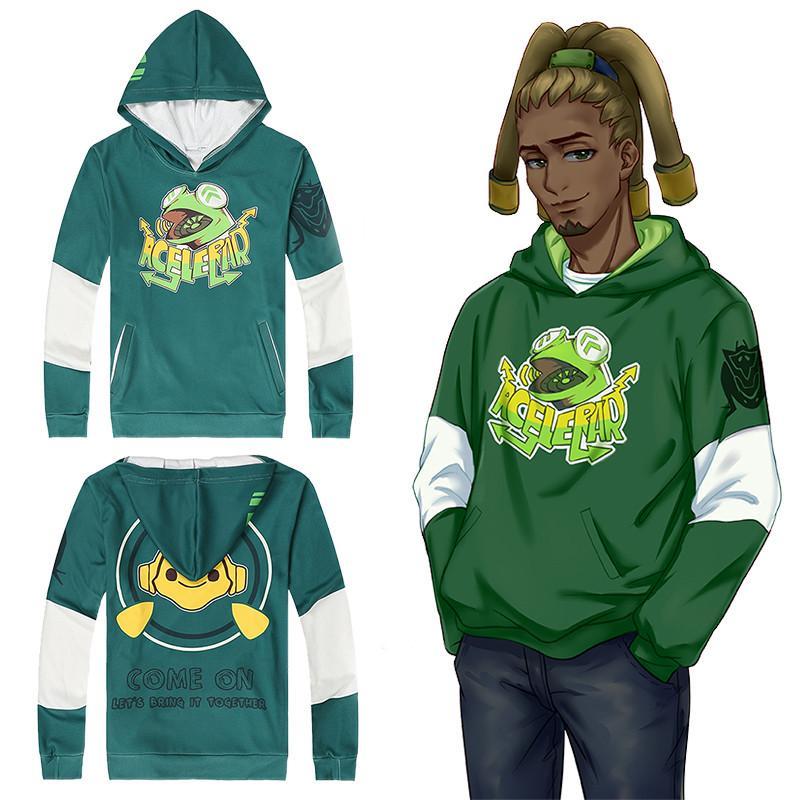 Overwatch Game D.VA Genji Reaper Soldier:76 Lucio Hoodie Sweater SD02222