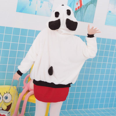 Japanese Sweet Fluffy Panda Bear Jacket SD01224