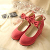 Sweet Bow Strap Heel Shoes SD00228