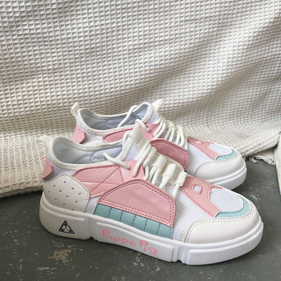 Pastel Pink Harajuku Sneaker Shoes SD00117