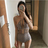 Korean Summer Sexy  Printed 1 Piece Swimsuit (swim suit) SD02421