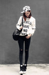 Harajuku Street Devils Have No Fans Sweater SD01982