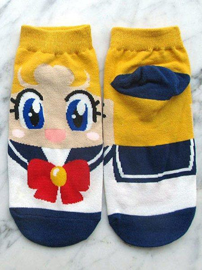 Sailor Moon Shallow Mouth Socks SD01659