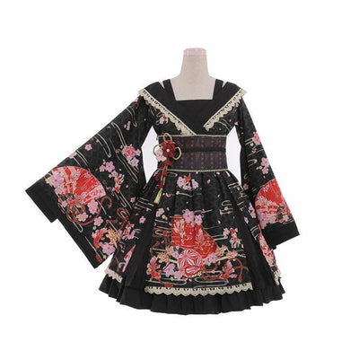 Japanese harajuku chic kimono dress SD00668