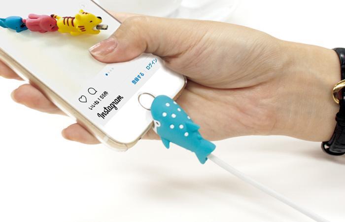 Cute Tiny Animal Cable Bite for Iphone Android Any Phone / USB Cable SD01619