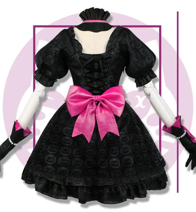 Overwatch Black Cat D.VA  Cat Cosplay Dress SD00149