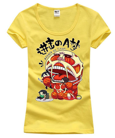 Attack on Titans Anime Titan Eating T-shirt SD00769