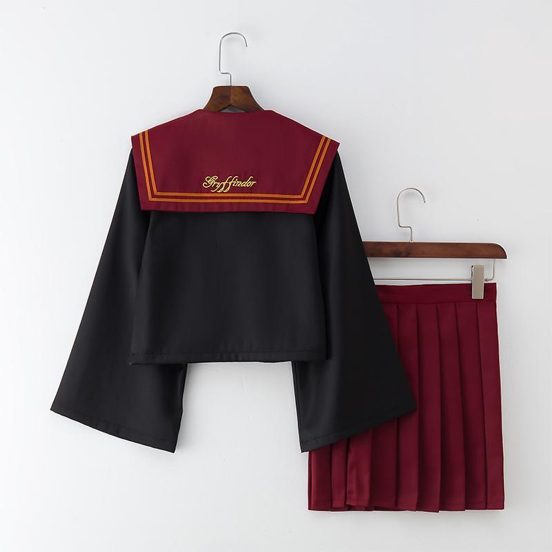 Harry Potter Gryffindor and Slytherin Japanese School Uniform SD01315