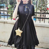 Japanese harajuku lolita black dress SD00818