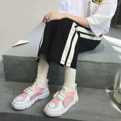 Pastel Pink Harajuku Sneaker Shoes SD00117