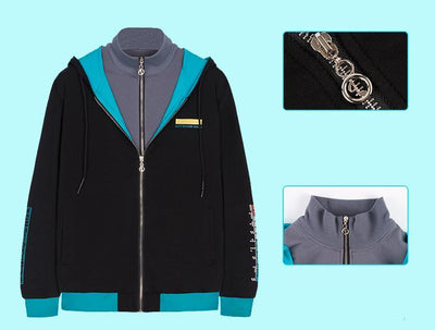Vocaloid Hatsune Miku Winter Hoodie Zipper Sweater SD01256