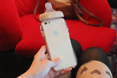 Baby Bottle Pastel Silicone Phone Case SD00537