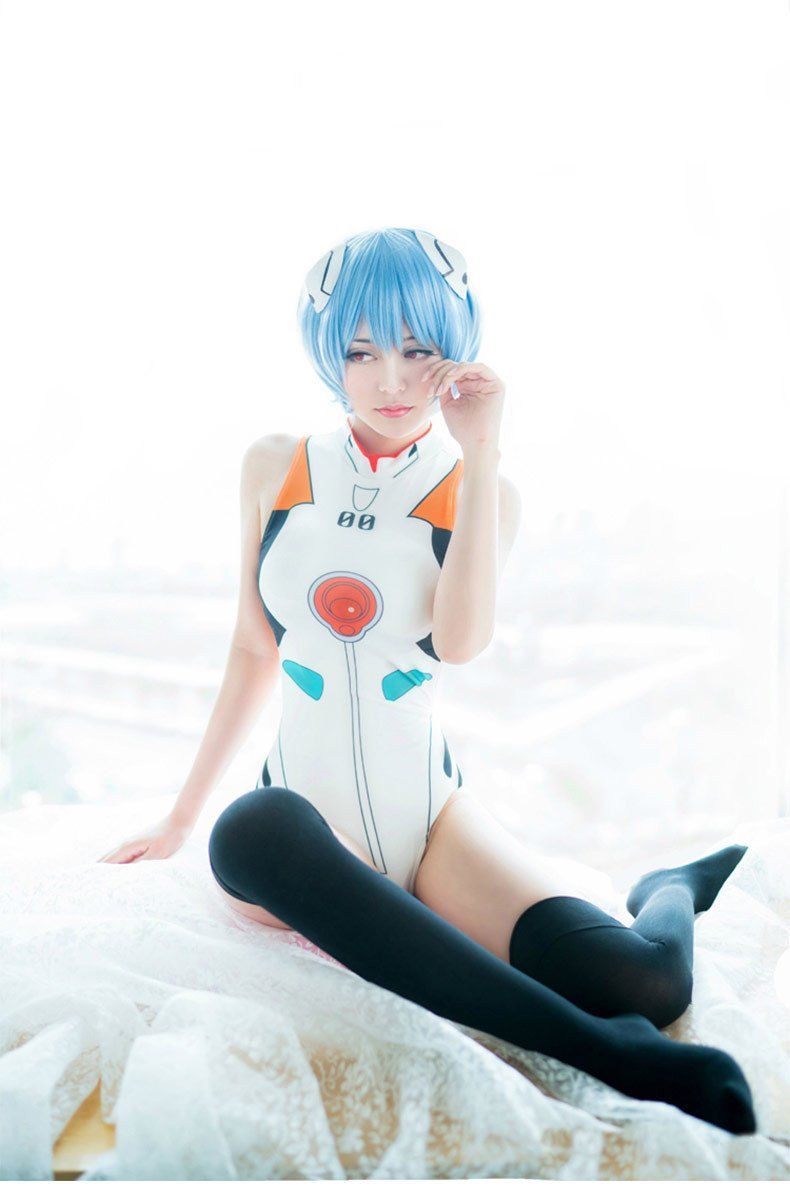 Cosplay Neon Genesis Evangelion Swimsuit Swim Suit SD00775