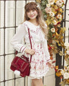 Japanese Harajuku Lolita Ribbon Fur Ball Shoulder Hand Bag SD02327