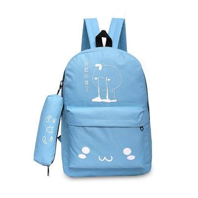 Kawaii Emoticon School BackPack SD01146